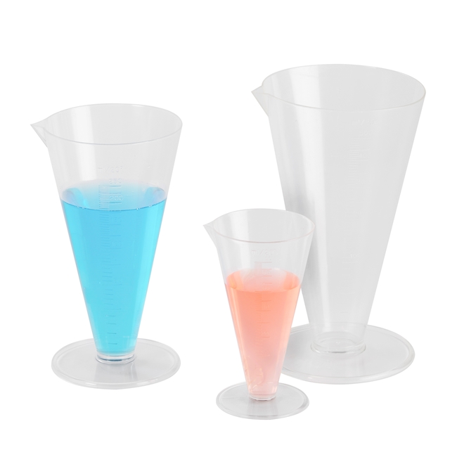 Cylinder conical grad. TPX 100 ml